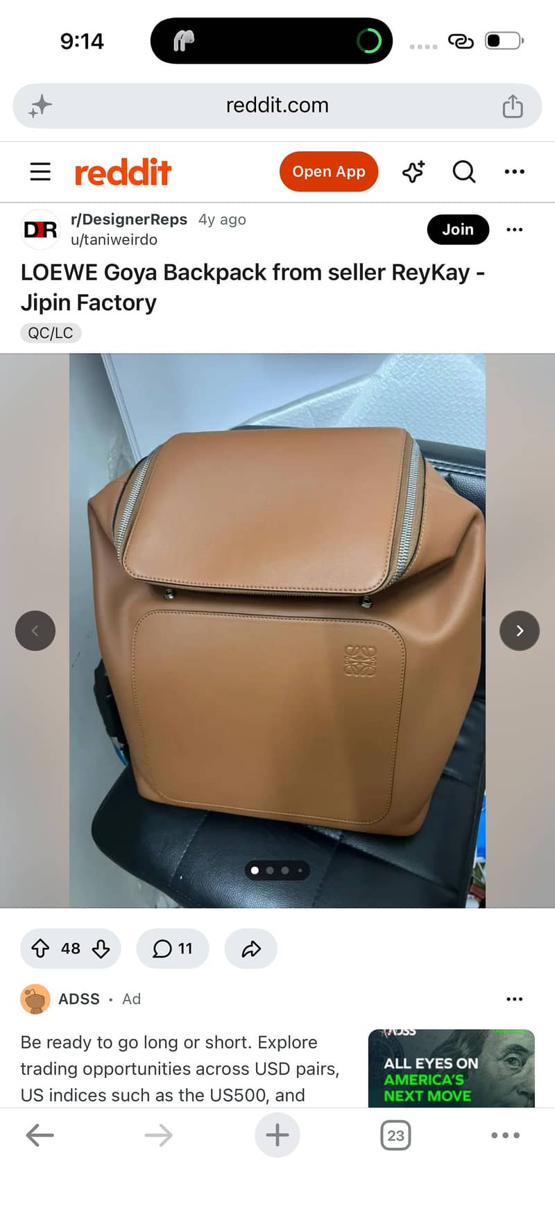 Ladies backpack 5