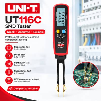 UT116C UNI-T SMD Tester In Pakistan