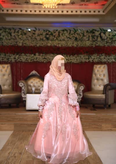Maxi | Barbie Frock | Baby Pink Color