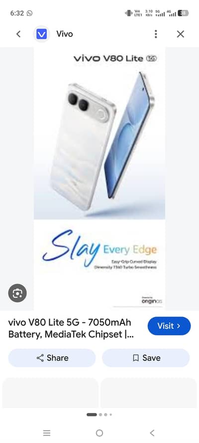 Vivo V80 Lite 5G