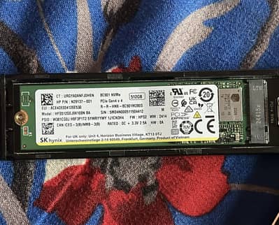 Sk Hynix 512Gb Ssd Nvme