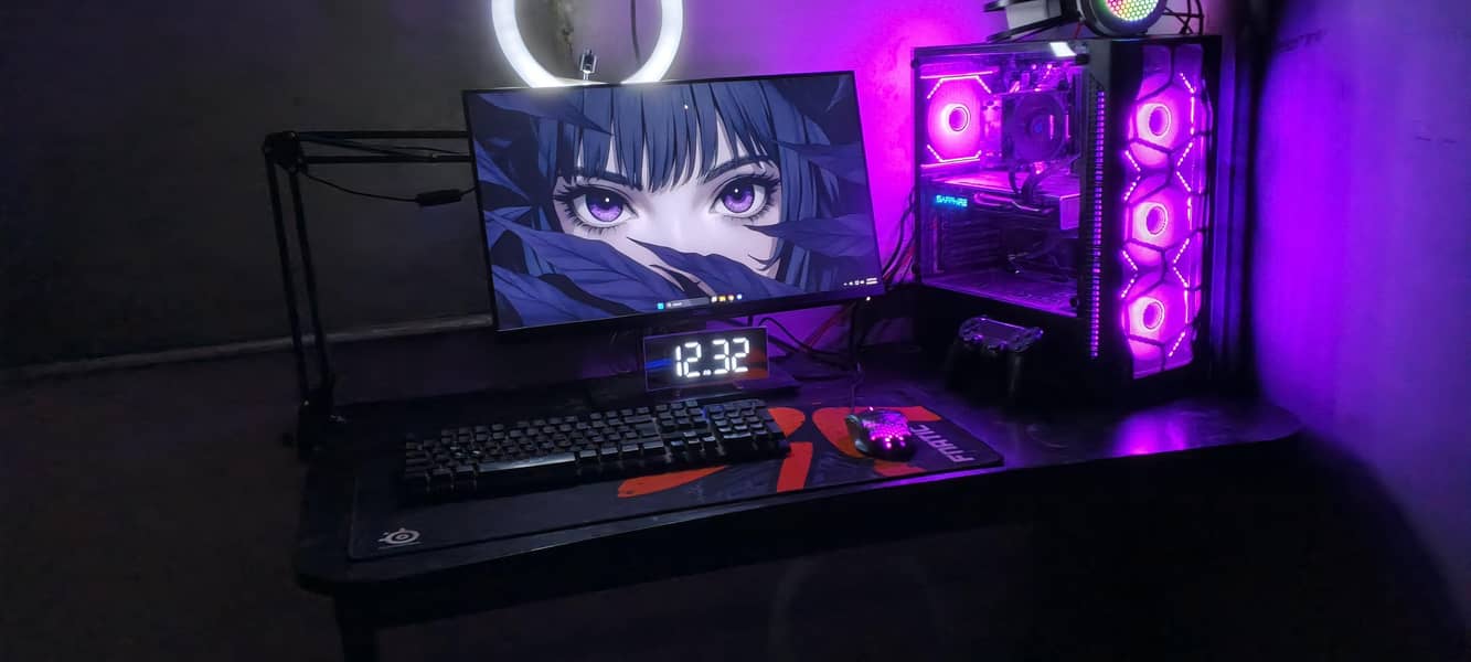 Computer Desk Black 2