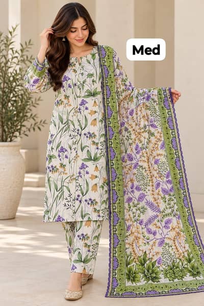 Brand new suits 3 piece stitched