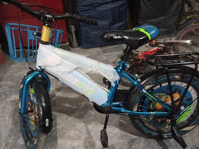 Kids china inport Bicycle  (Blue) – Almost Brand New Condition