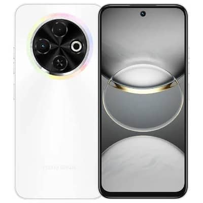 Tecno Spark 30 (White / Jɛman) - condition 10/10 - Feereli kassa