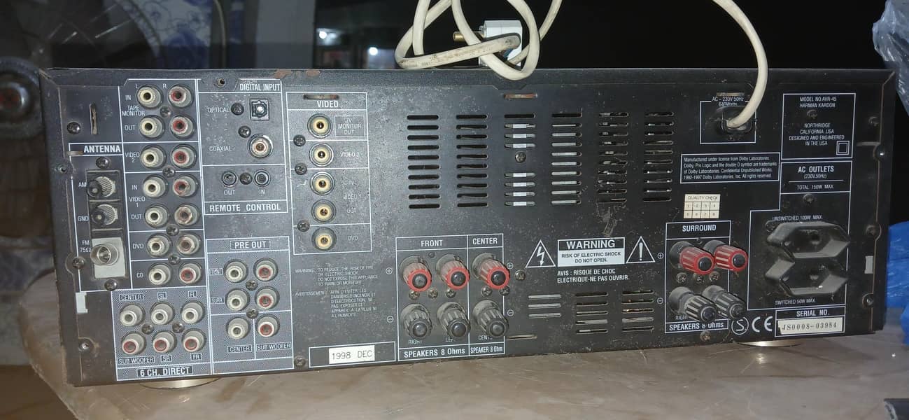 amplifier harman 4