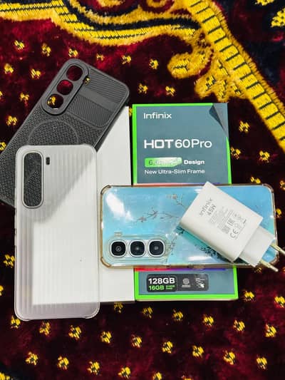 Infinix Hot 60 Pro Complete Saman 2 Months Warranty