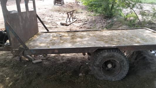 flatbed trailer