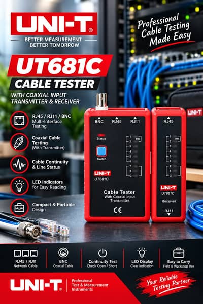 UT681C  Cable Testers In Pakistan