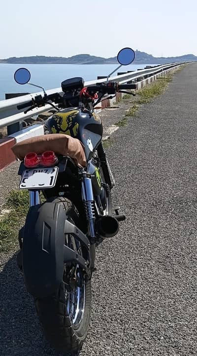 like new condition self start kam price baike