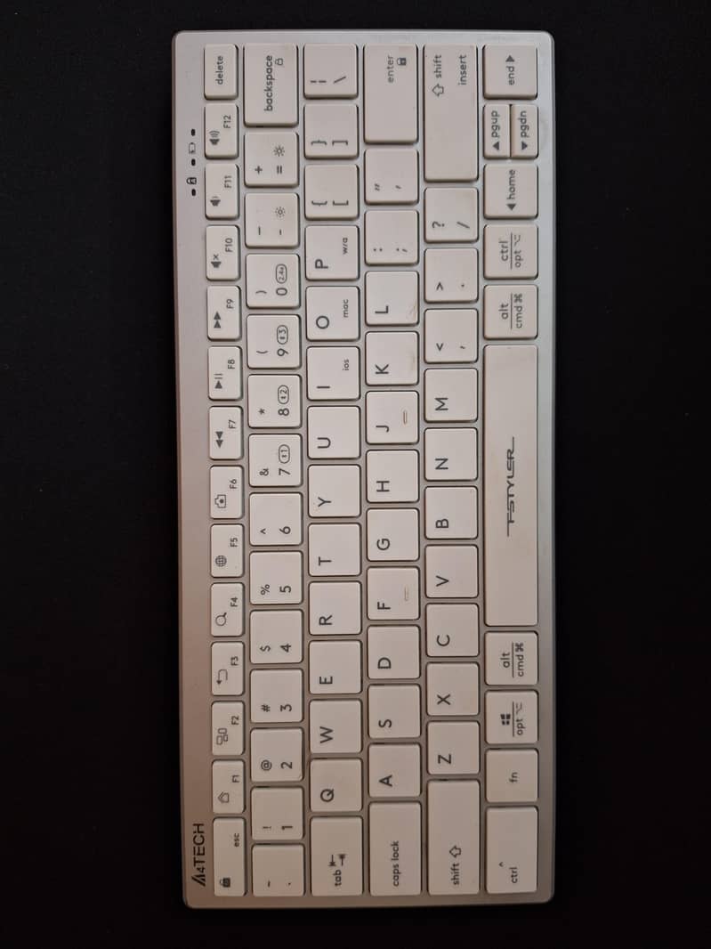 Wireless Keyboard A4Tech FBX51C - MacOS, Windows, Android, iOSs 1