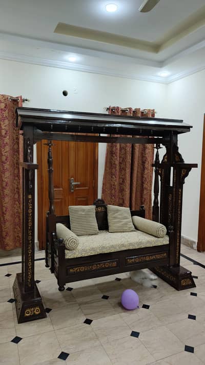 Wooden Swing Jhoola