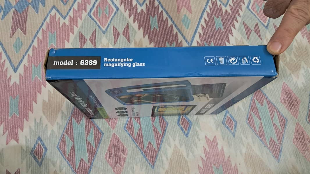 Rectangular magnifying glass 5x 1