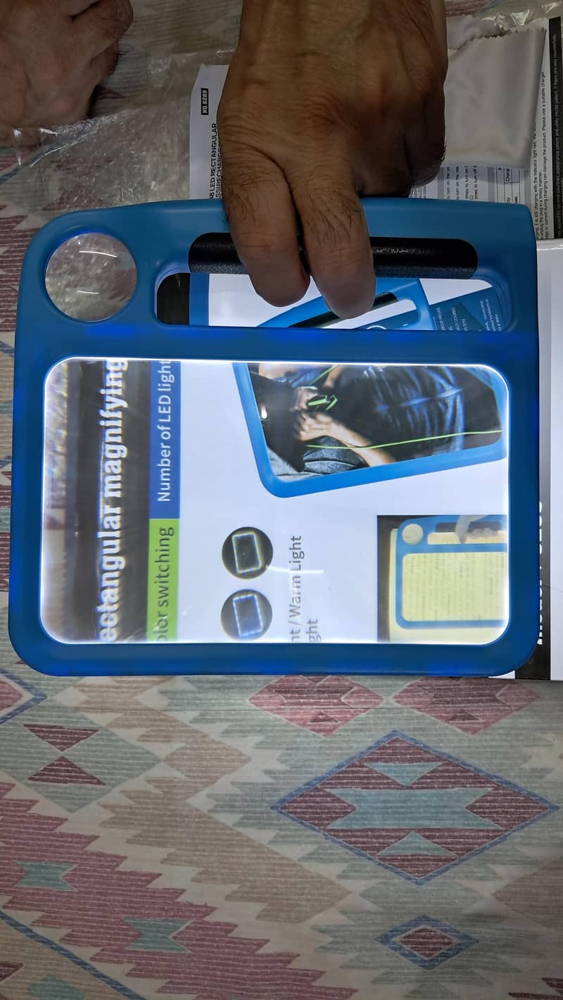 Rectangular magnifying glass 5x 6