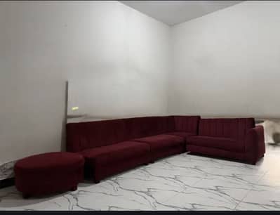 L-Shaped sofa