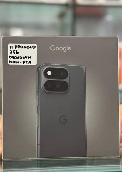 Google pixel 11pro Fold 256 gb Nonpta Boxpack Black