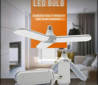 Foldable LED BULB. COOL WHITE 45 W