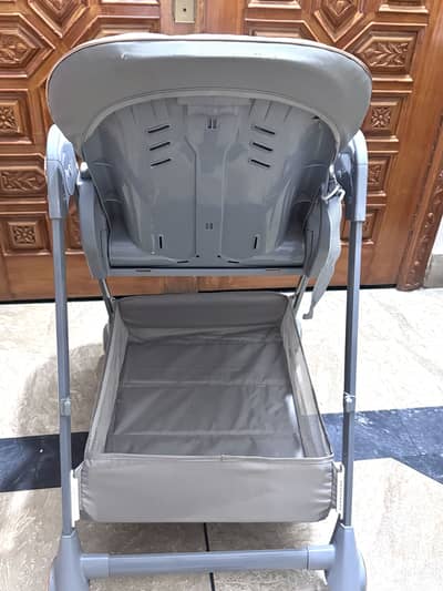 Grey Baby High Chair – Good Condition | Used for Almost 1 Year