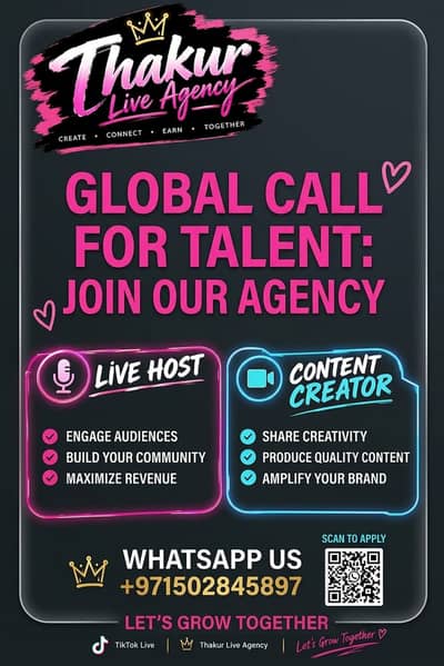 { Work from home job } TikTok Live Host / Streamer