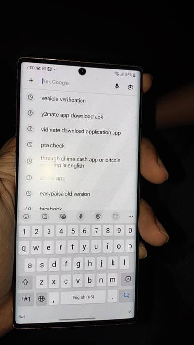 Samsung Mobile Note 10