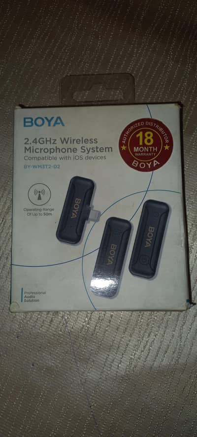 BOYA Wireless Microphone