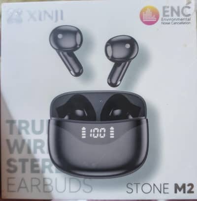 Xinji Stone M2 Wireless Earbuds Box packed