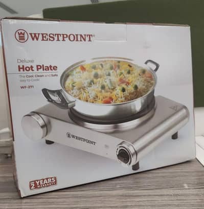 Deluxe Hot Plate  Stainless steel hou