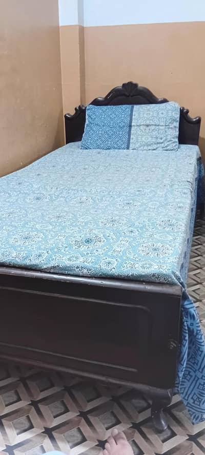 Two Pure Wooden Single bed for sale