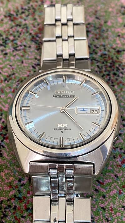 Vintage Seiko actus   ice  dial