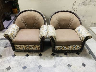 Sofa Set Pure wood 5 Seater