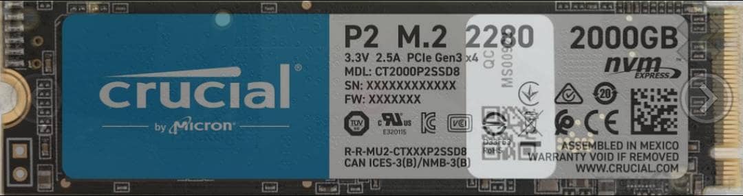 2TB  SSD