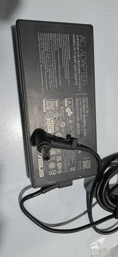 Asus 200W Charger 100% Original for Sale