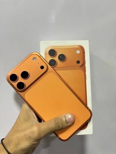 iPhone 17 Pro Max 256 GB JV Orange With complete Box