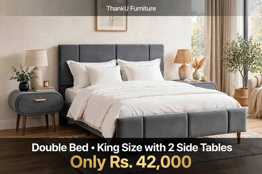 Customized Poshish double bed 5