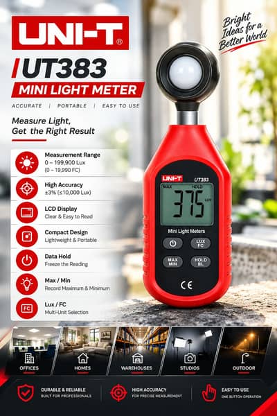 UT383 Mini Light Meter In Pakistan