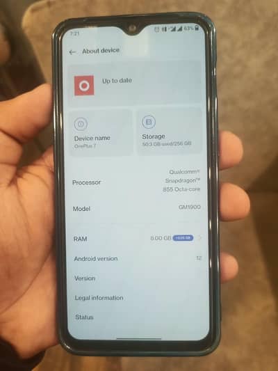 One Plus 7 8+3gb/256 pubg 90 fps