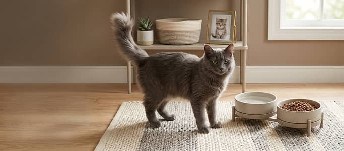 Furry / Plume Tail cat for sell
