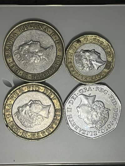 UK Coins £5.70 For Sale - Original