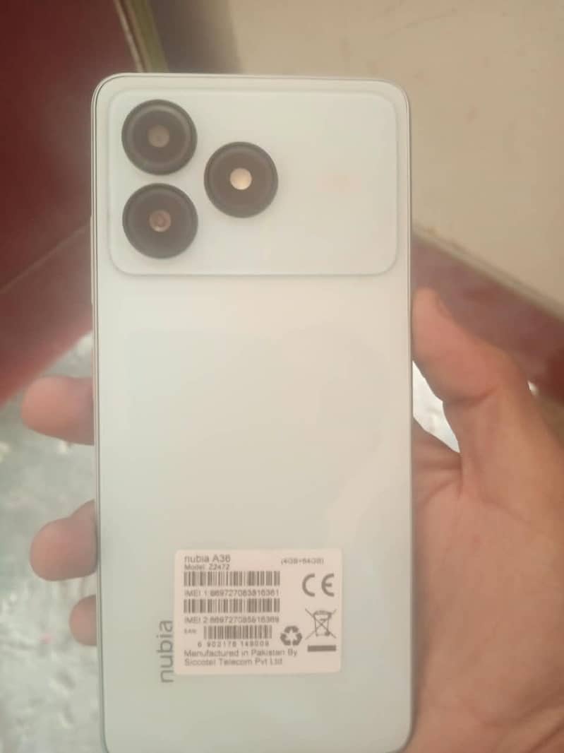 Nubia A36 0