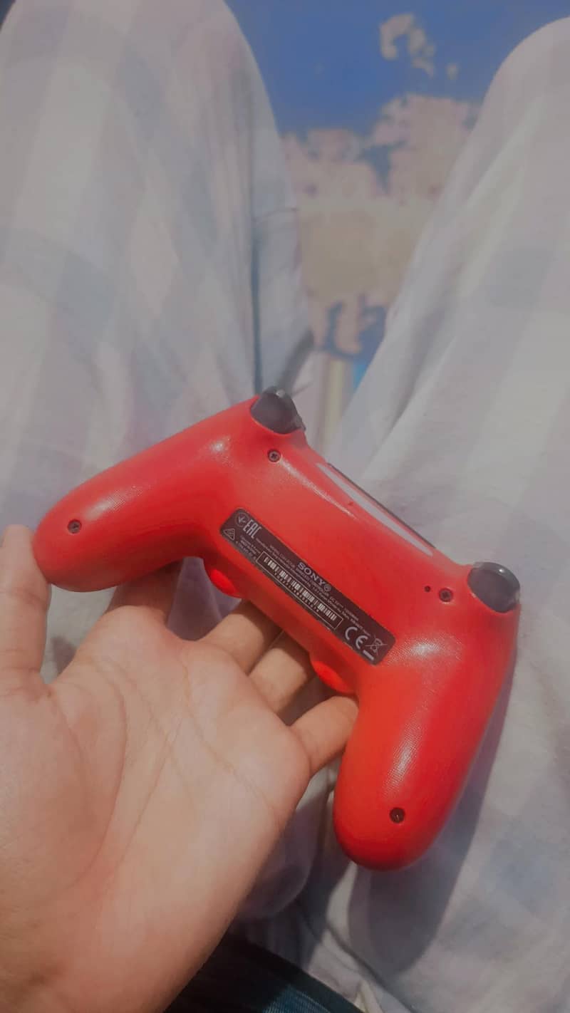 PS4 Red Colour Original Controller 2