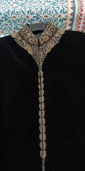 Groom Sherwani Velvet and Jamaver for sale