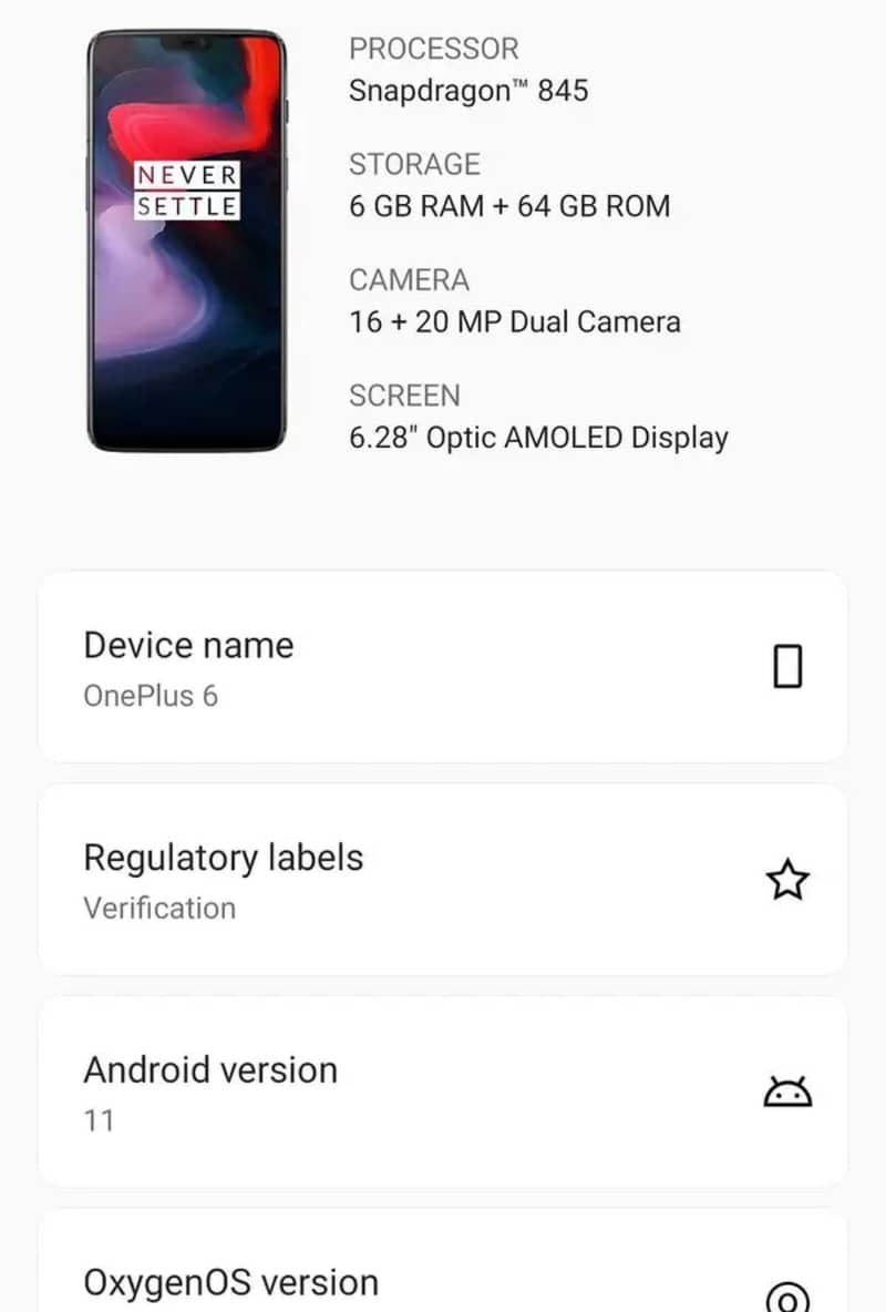 One Plus 6 2