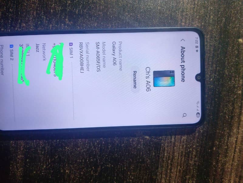 Samsung Mobile A06 6