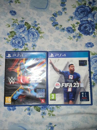 wwe2k22 and fifa 23