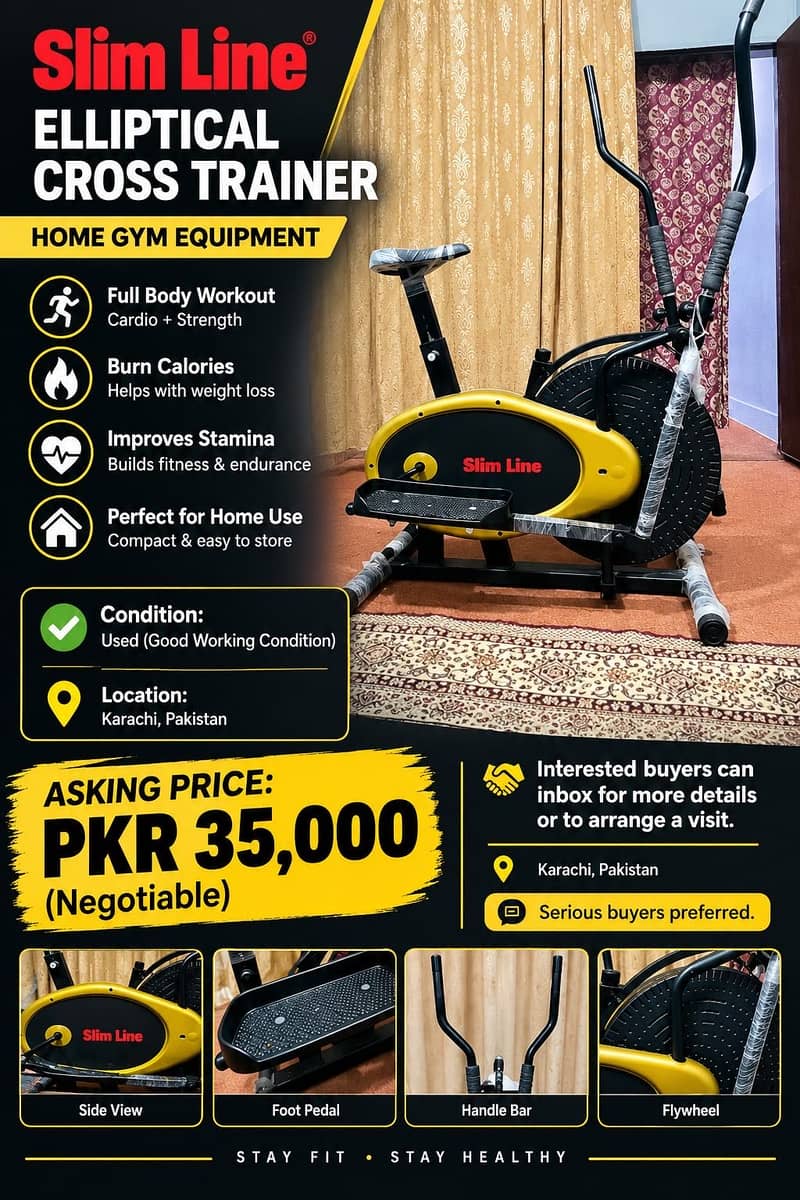 Elliptical Exercise Cyce 0