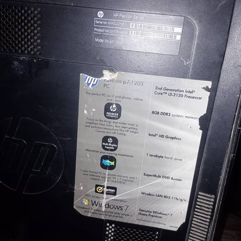 Core i3 2nd generation complete pc 3