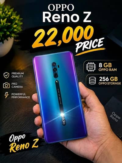 OPPO Reno Z (8GB RAM / 256GB Storage) - Mint Condition