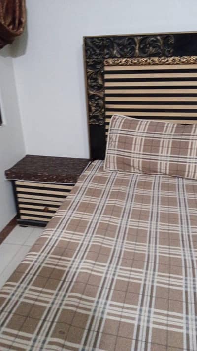 used bed with new metres