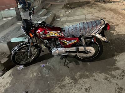 CG 125 2018 model converted in to 2025 model just like new
