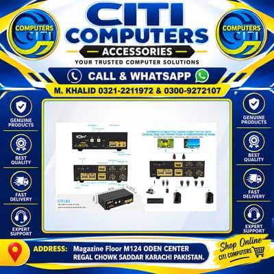 CKL HDMI KVM 2 Port 4K 30Hz Dual Monitor Extended Display (CKL-922HUA